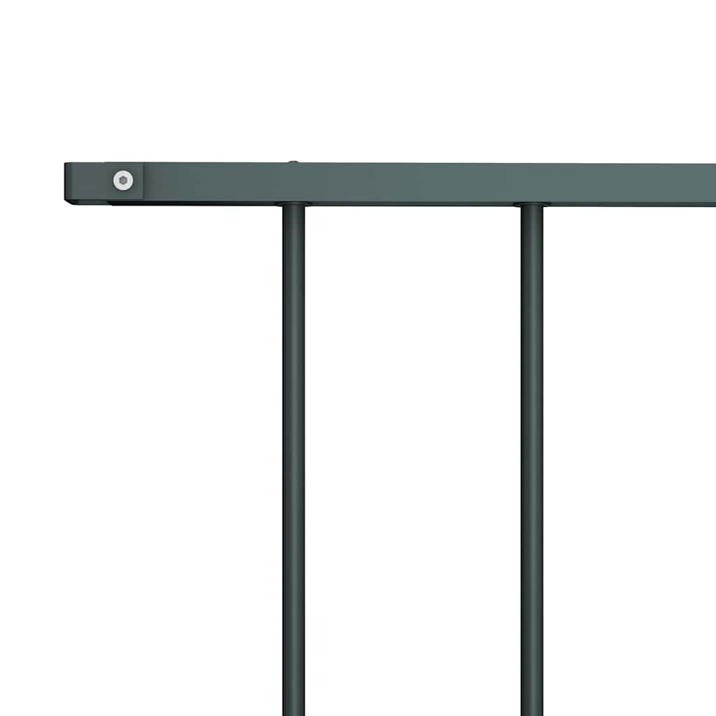 Vidaxl Hek panel 1.7x1 m powder -coated steel anthracite