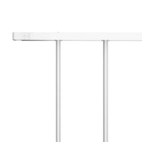 Vidaxl hek panel 1.7x0.75 m Powder -coated Stolware
