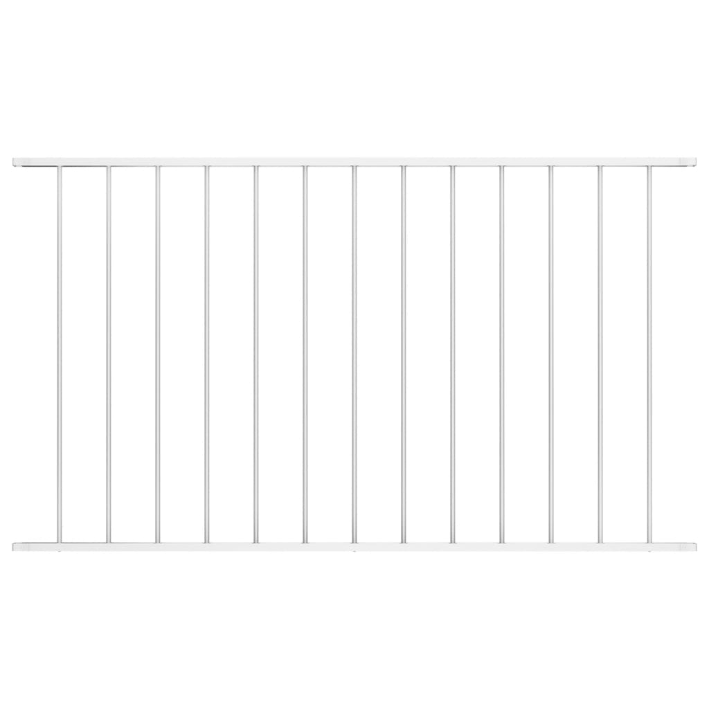 Panel Vidaxl HEK 1.7x1.25 m Polvo de acero con recubrimiento blanco
