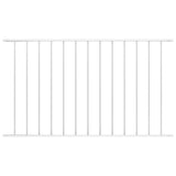 Panel Vidaxl HEK 1.7x1.25 m Polvo de acero con recubrimiento blanco