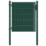 Vidaxl Port 100x81 cm PVC et Green en acier