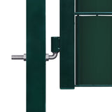 Vidaxl Port 100x81 cm PVC et Green en acier