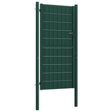 Port Vidaxl 100x164 cm PVC i stalowy zielony