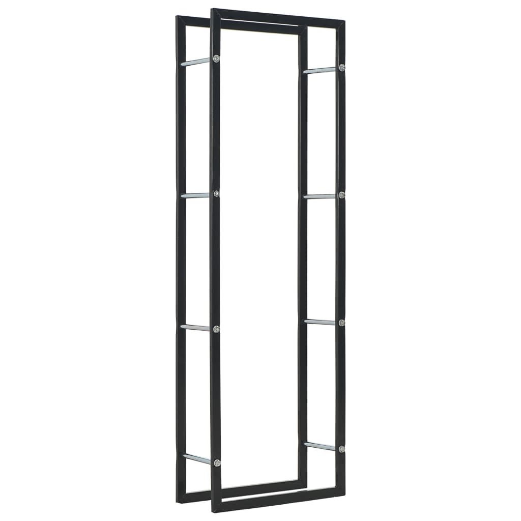 Vidaxl pejs 50x20x150 cm stål sort