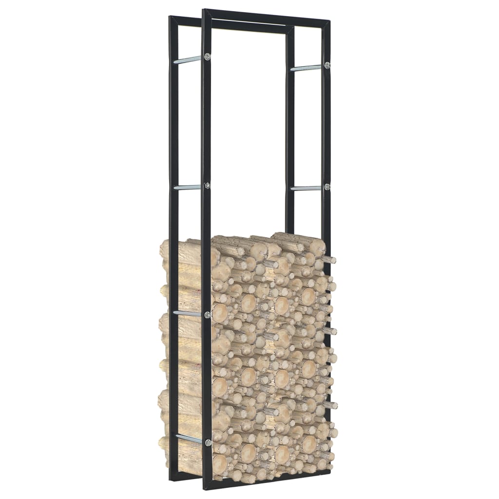 Vidaxl pejs 50x20x150 cm stål sort