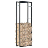 Vidaxl pejs 50x20x150 cm stål sort