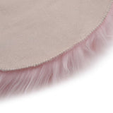 Vidaxl rug 60x90 cm faux sheepskin pink