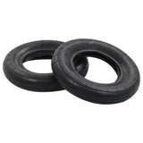 Vidaxl 4-Stéck Schaukbroch Pneu an bannenzeg Bandset 3,50-8 4P Rinber