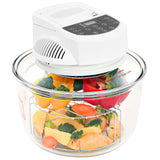 VidaXL hot oven with expansion ring and timer 1400 w 17 l