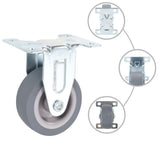 Vidaxl 12 Wheels fisso 50 mm
