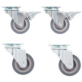 Vidaxl 12 ST Swivel Wheels 50 mm
