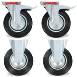 Vidaxl 24 ST kolesa 200 mm