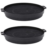Filtri del carbone Vidaxl per cappuccio di estrattore 2 pezzi 210 mm