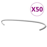 Vidaxl Gabion Hooks 50 st 50 cm galvaniséiert Stol