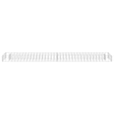 VidaXL Gabion Planter raised 180x30x10 cm galvanized steel