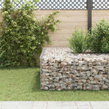 Vidaxl gabion planter raised cube 60x60x60 cm steel wire