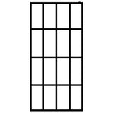 Vidaxl Walk -in shower wall 80x195 cm Transparent tempered glass