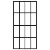 Vidaxl Walk -I duschvägg 118x190 cm transparent härdat glas