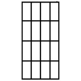 BIDAXL WALK -I duschvägg 118x190 cm Mat avslutad glas