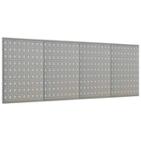 VidaXL Gaartjenspanelen Wall -mounted 4 pcs 40x58 cm steel