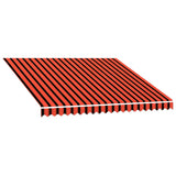 VidaXL Laifeldoek 300x250 cm Canvas orange and brown