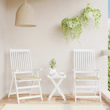 Vidaxl Garden chair cushions 2 st 50x50x4 cm Oxford fabric beige