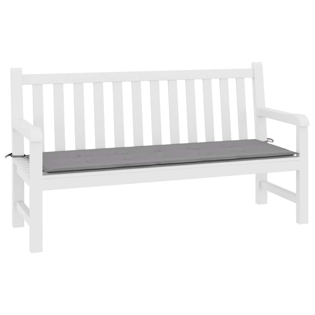 Vidaxl Garden Bench polštář 200x50x4 cm oxfordská látka šedá