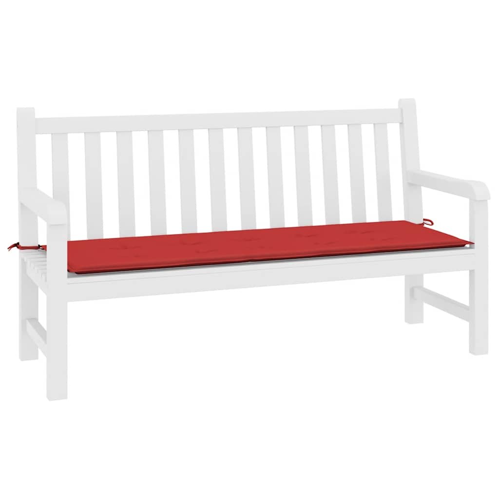 Vidaxl Garden bench cushion 200x50x4 cm Oxford fabric red