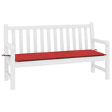 Vidaxl Garden bench cushion 200x50x4 cm Oxford fabric red