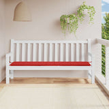 Vidaxl Garden bench cushion 200x50x4 cm Oxford fabric red