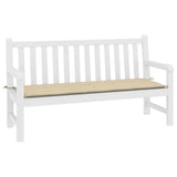 Vidaxl Garden bench cushion 200x50x4 cm Oxford fabric beige