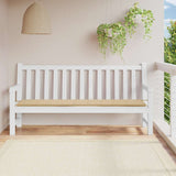 Vidaxl Garden bench cushion 200x50x4 cm Oxford fabric beige