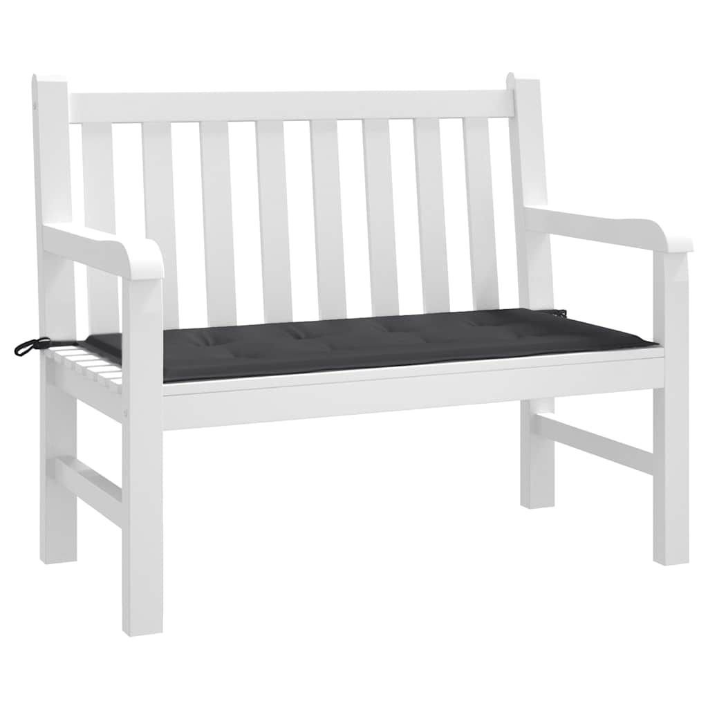 Vidaxl Garden bench cushion 120x50x4 cm Oxford fabric black