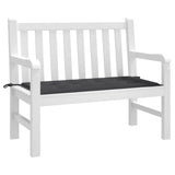 Vidaxl Garden bench cushion 120x50x4 cm Oxford fabric black