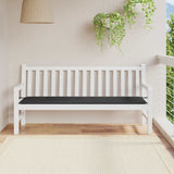 Vidaxl Garden Bench Pushion 180x50x3 cm Oxford stof sort