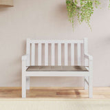 Vidaxl Garden Banc Cushion 100x50x4 cm oxford tissu taupe