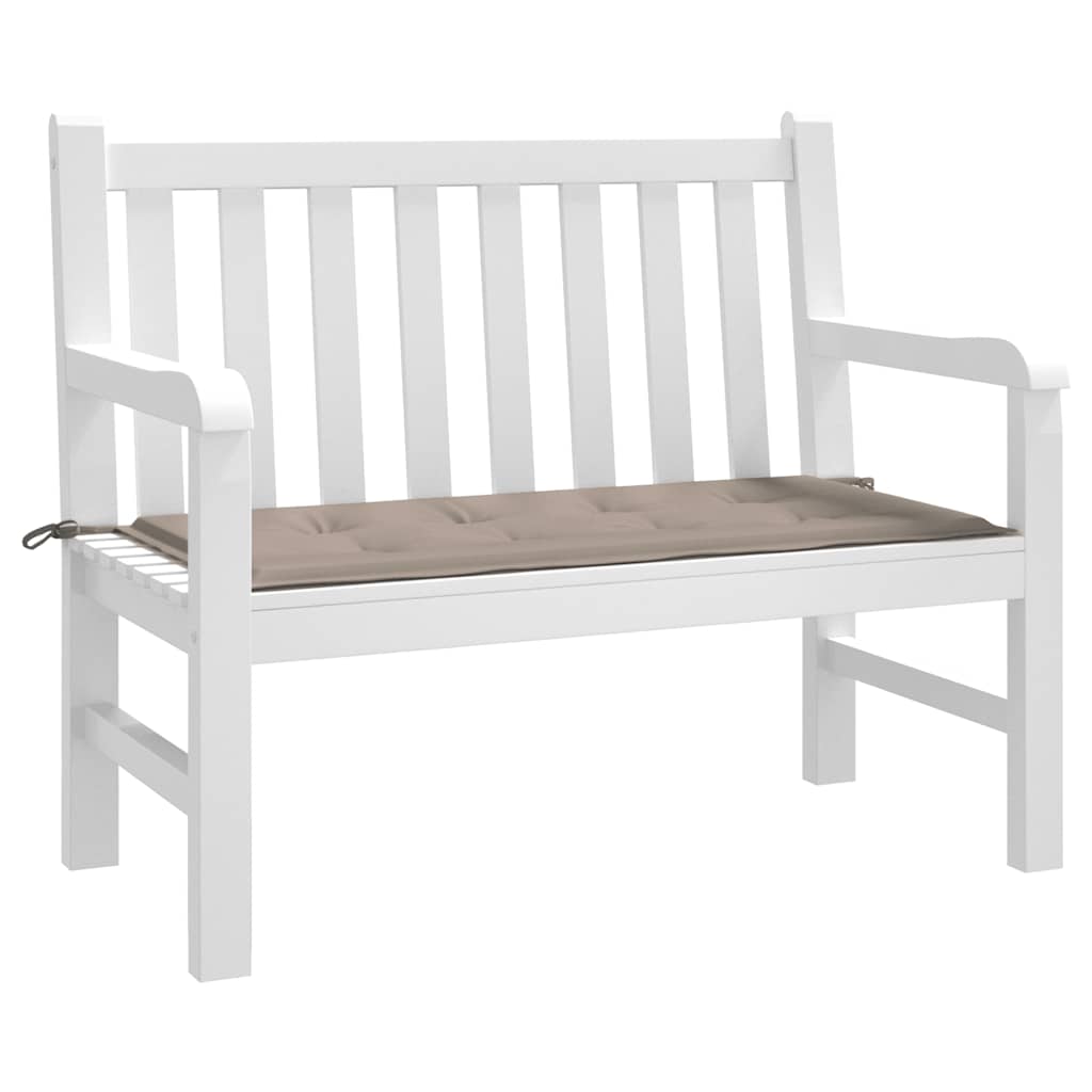 Vidaxl Garden bench cushion 120x50x4 cm Oxford fabric taupe