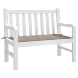 Vidaxl Garden bench cushion 120x50x4 cm Oxford fabric taupe