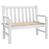 Vidaxl Garden Bench polštář 120x50x4 cm oxford textilie béžová