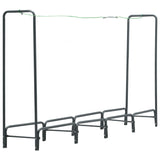 Vidaxl kamin 240x35x120 cm jekleni antracit
