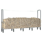 Vidaxl kamin 240x35x120 cm jekleni antracit