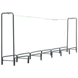 Vidaxl kamin 360x35x120 cm jekleni antracit