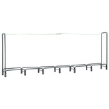 Vidaxl kamin 360x35x120 cm jekleni antracit