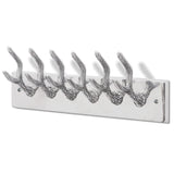 Vidaxl coat racks 4 st aluminum silver colored