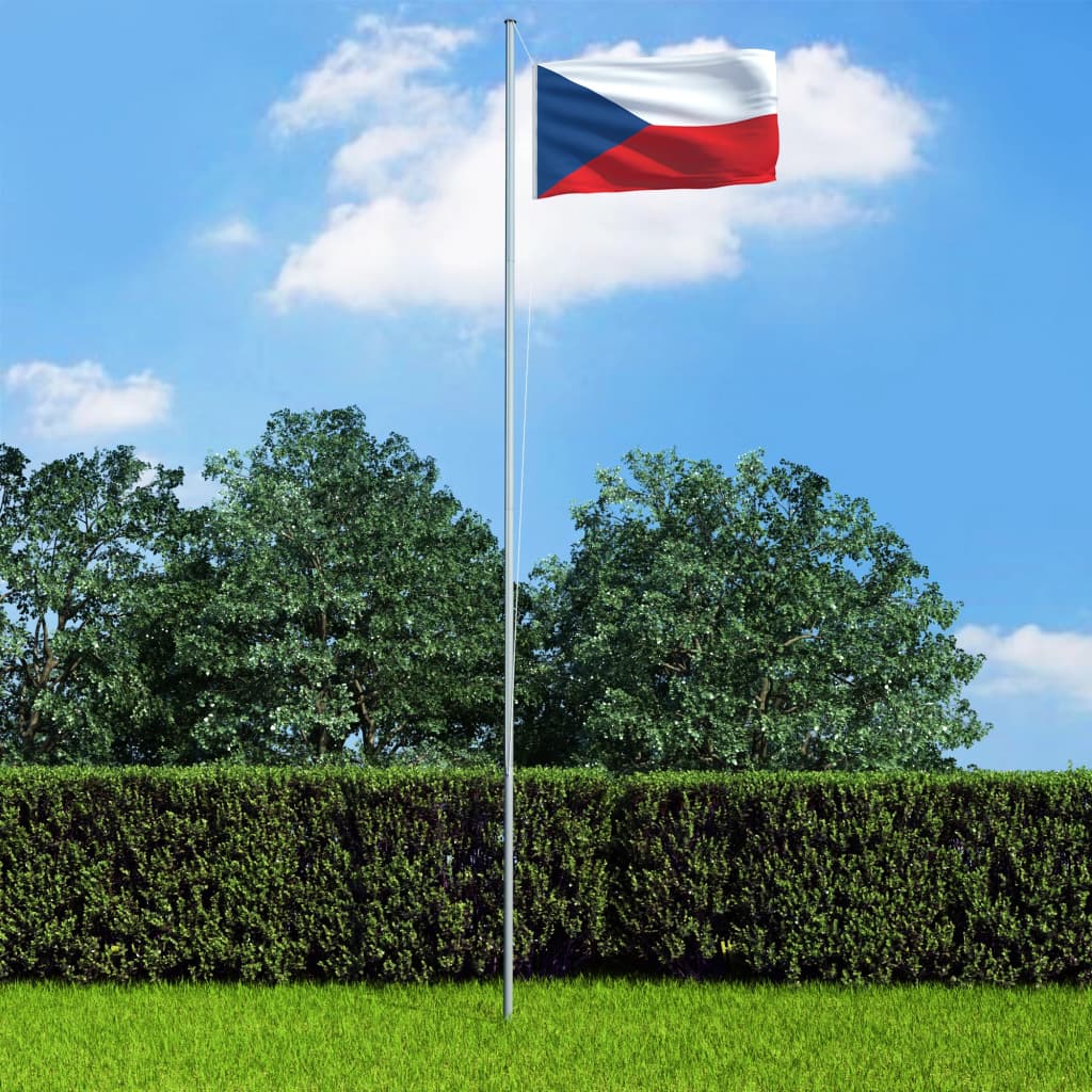 Vidaxl Flag República Tcheca 90x150 cm