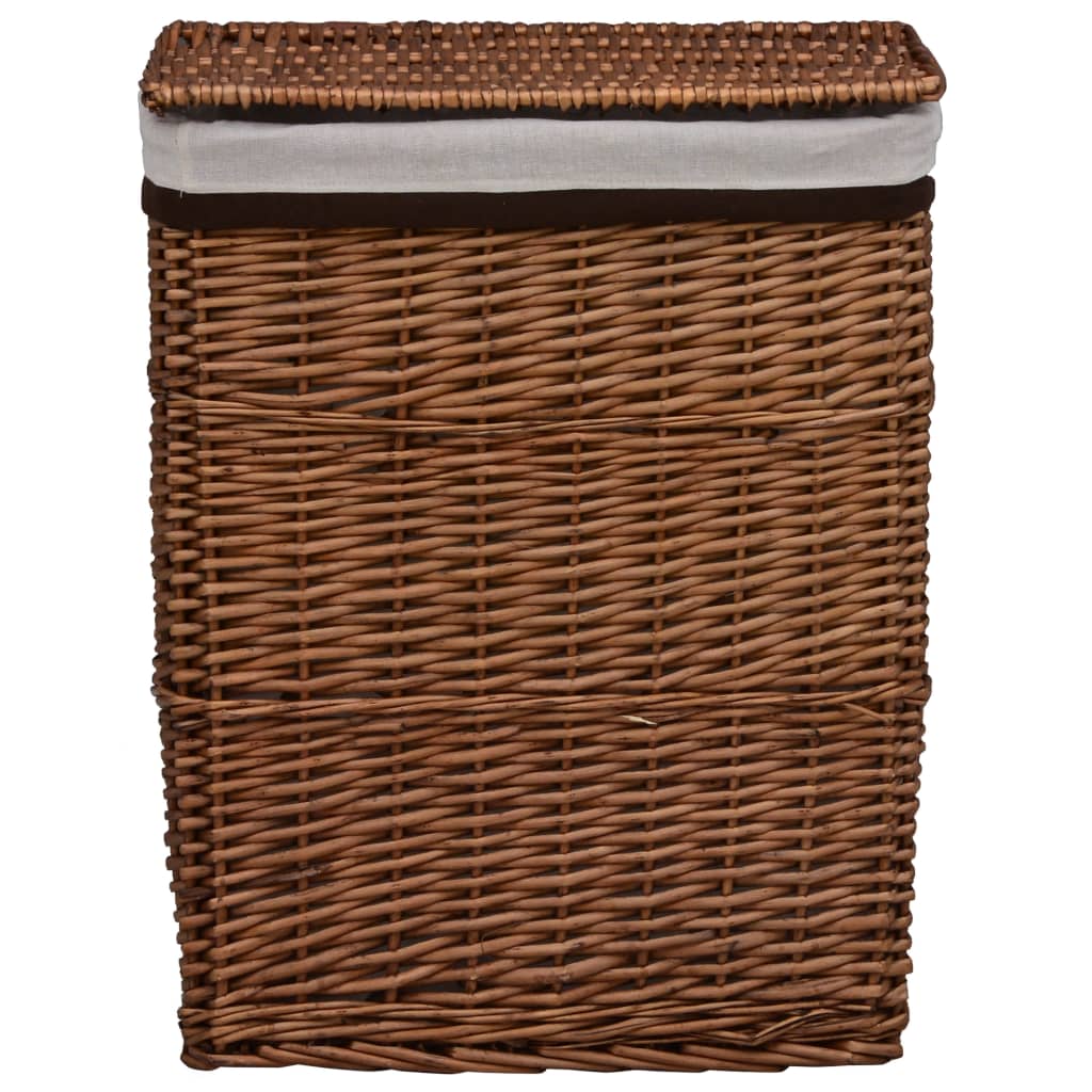 Vidaxl pralni koszyk Willows Brown