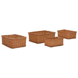 Conjunto de cesta de 4 peças Vidaxl