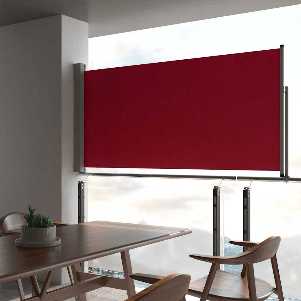 VidaXL Garden screen Extendable 120x300 cm Red