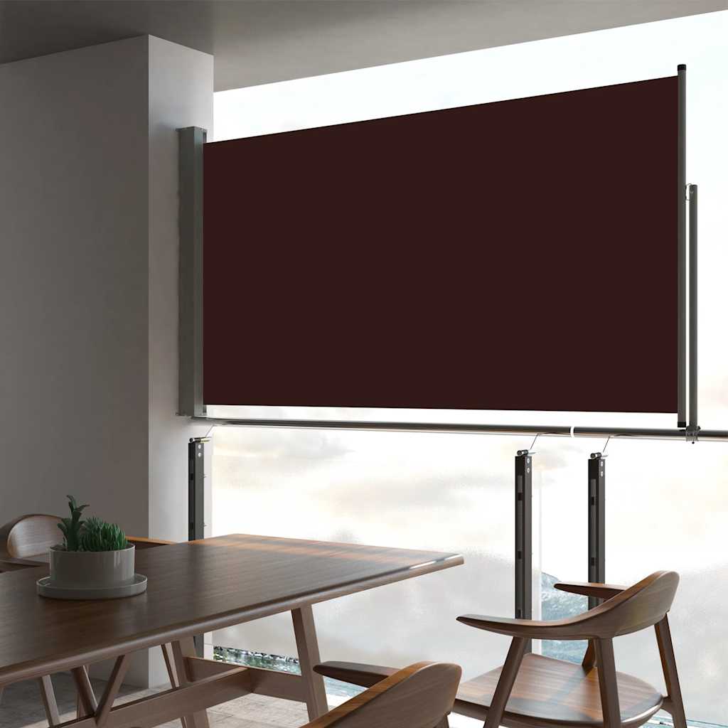 VidaXL Garden screen Extendable 160x300 cm brown
