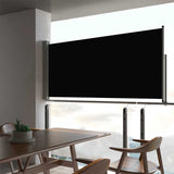 Vidaxl Haveskærm Udvidelig 60x300 cm sort sort